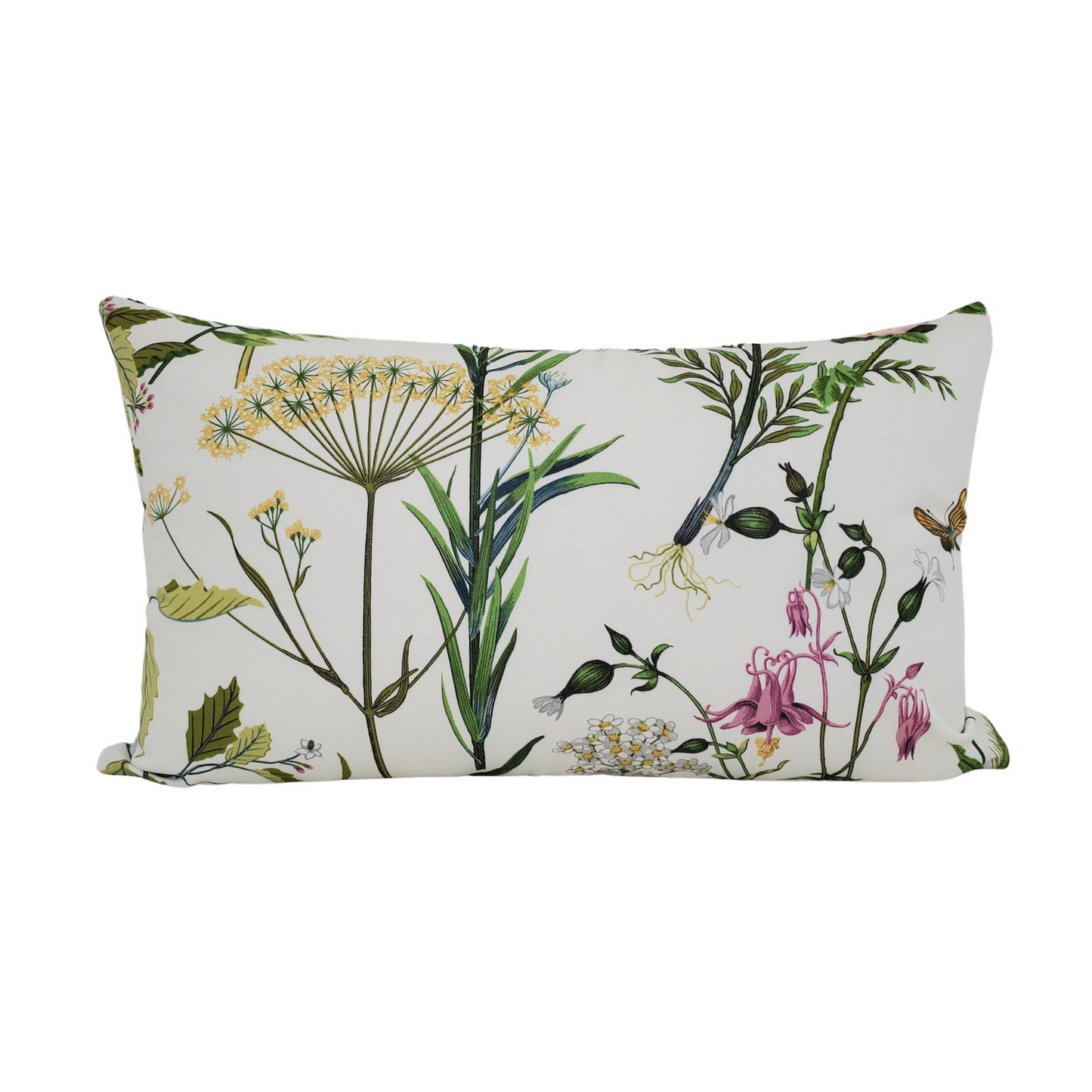 Ballard Designs Isabella Pillow Cover in Honeydew - Available in Bolster, Lumbar, Throw, Euro Sham Sizes - Long Decorative Lumbar Throw Pillow Cover