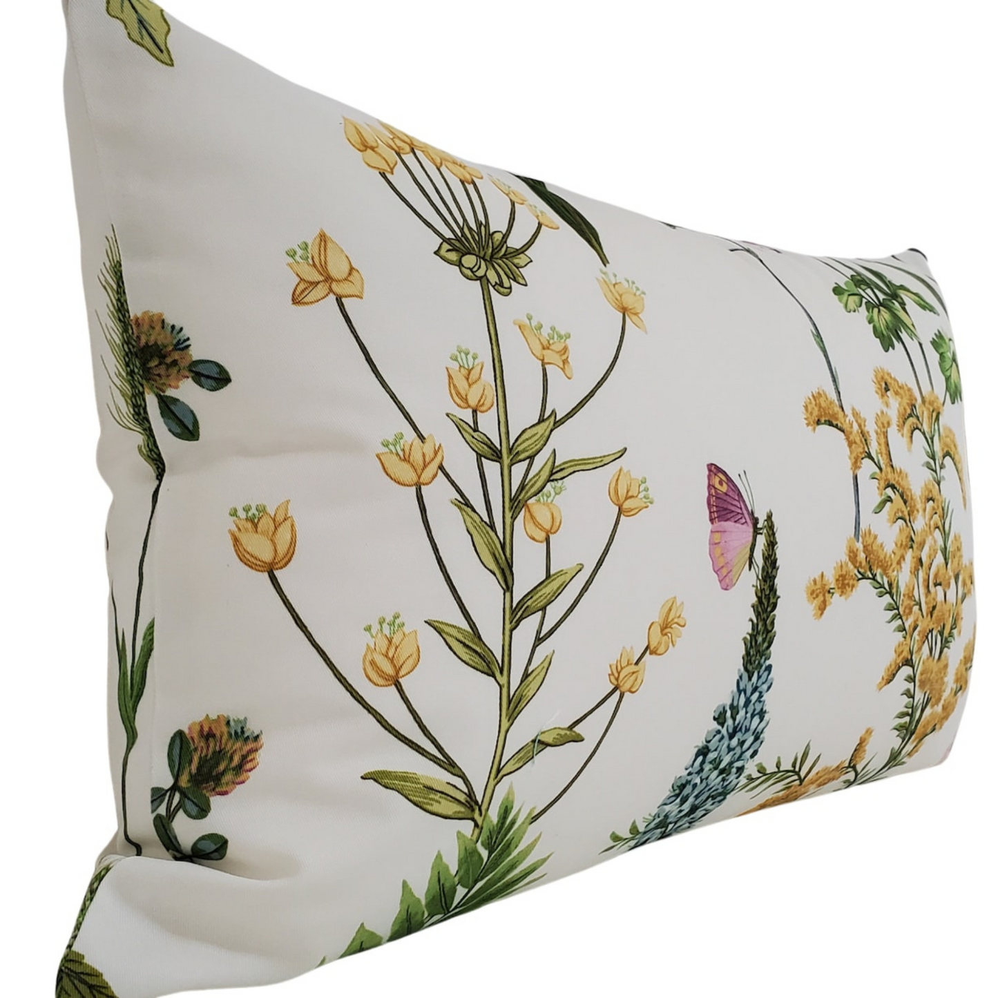 Ballard Designs Isabella Pillow Cover in Honeydew - Available in Bolster, Lumbar, Throw, Euro Sham Sizes - Long Decorative Lumbar Throw Pillow Cover