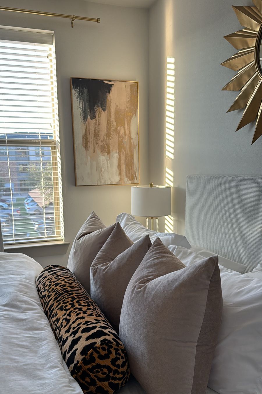 Ballard Designs Serengeti Leopard Pillow Cover - Long Lumbar Throw Bolster Pillow Cover