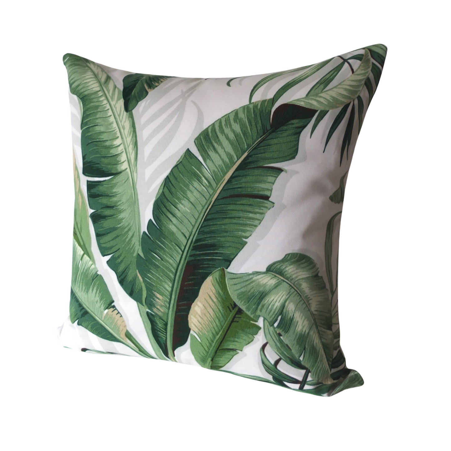 Tommy Bahama Palmiers Outdoor Pillow Cover in Verde - Tropical Palm Leaf  / Available in Throw, Lumbar, Bolster Pillow Covers