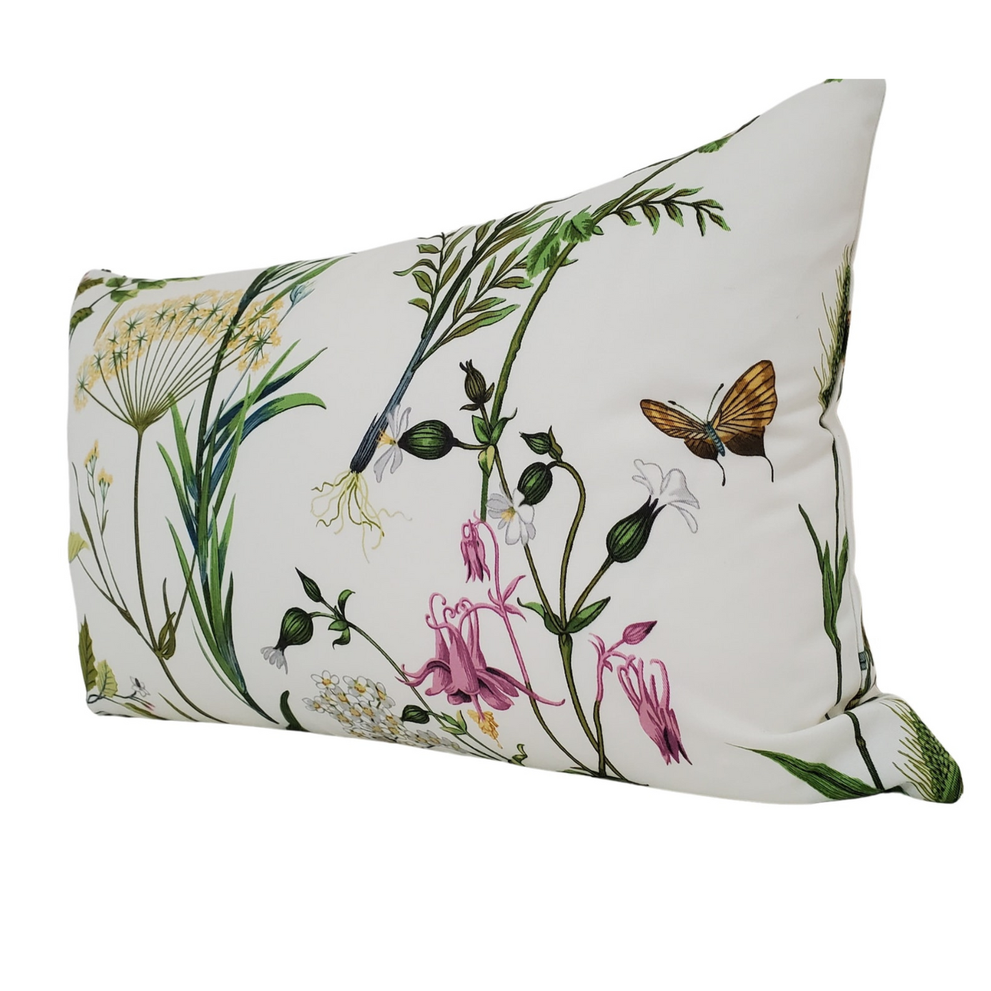 Ballard Designs Isabella Pillow Cover in Honeydew - Available in Bolster, Lumbar, Throw, Euro Sham Sizes - Long Decorative Lumbar Throw Pillow Cover