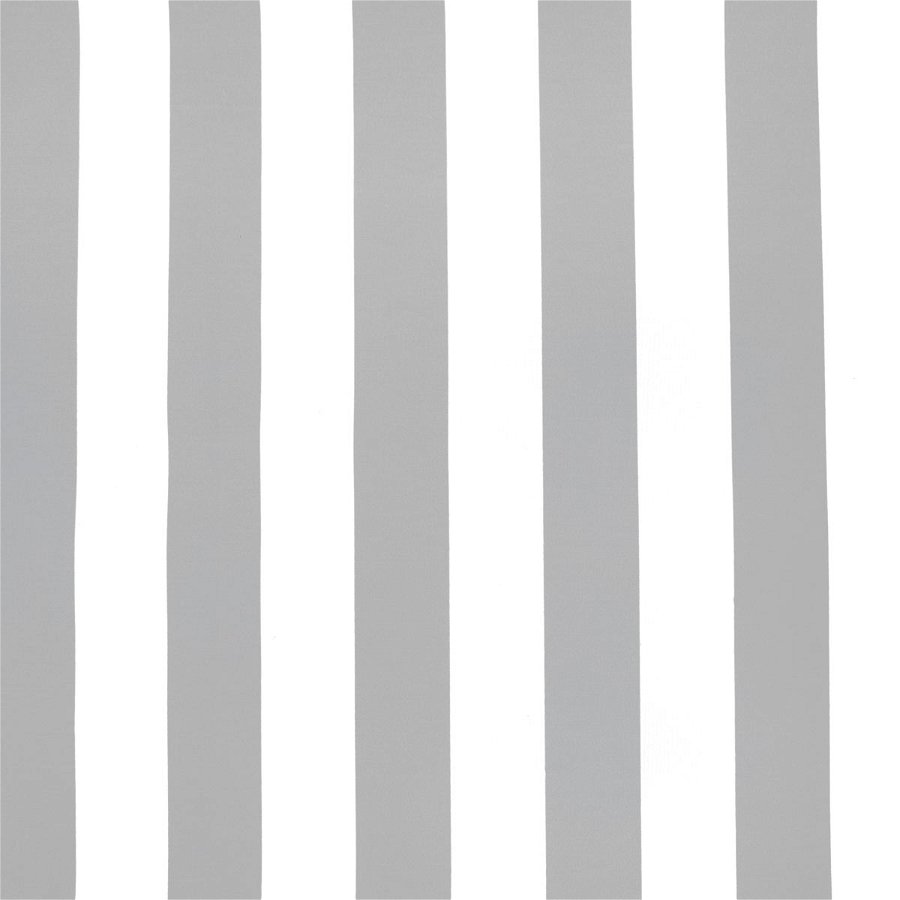 Classic Canopy Stripe Outdoor Pillow Cover in Grey - Available in Bolster, Throw, Lumbar, and Euro Sham Cover Sizes