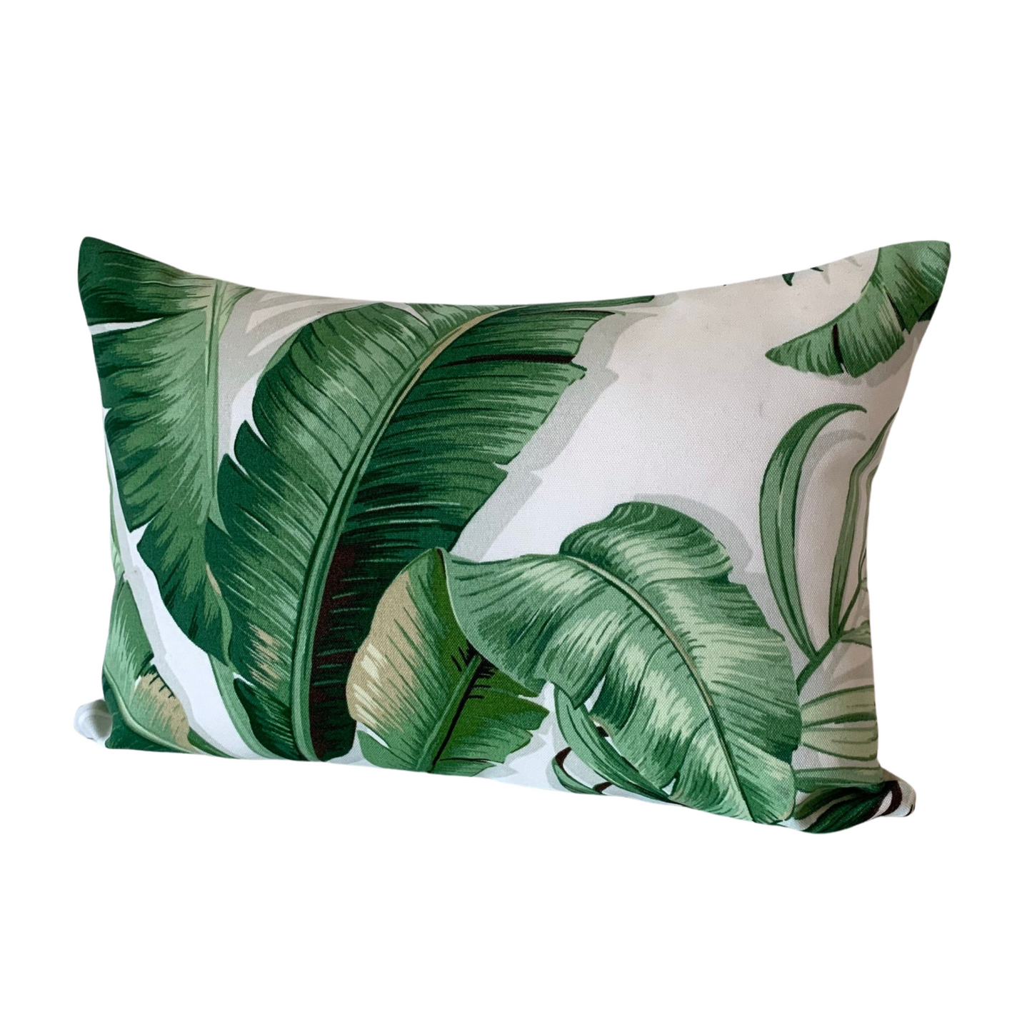 Tommy Bahama Palmiers Outdoor Pillow Cover in Verde - Tropical Palm Leaf  / Available in Throw, Lumbar, Bolster Pillow Covers