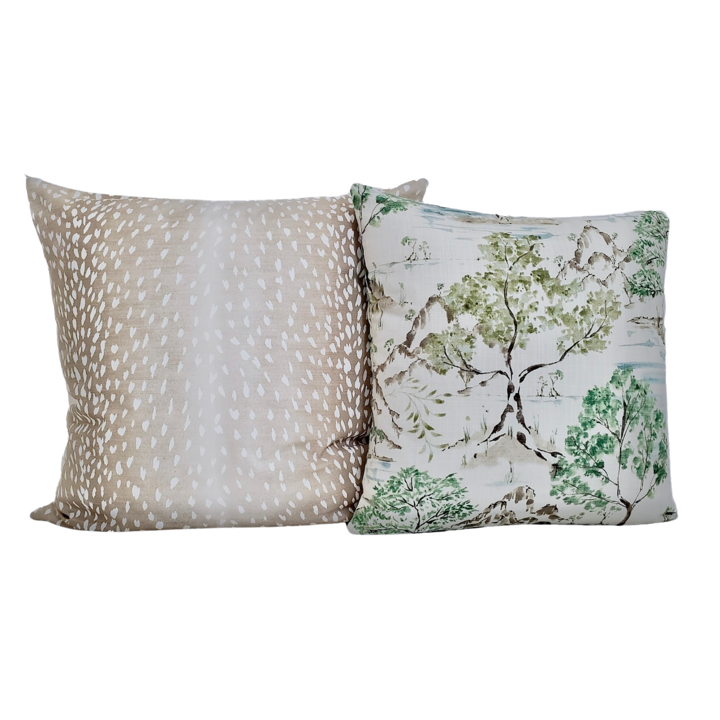 Ballard Designs Glenna Toile Pillow Cover in Willow - Available in Bolster, Lumbar, Throw, Euro Sham Sizes