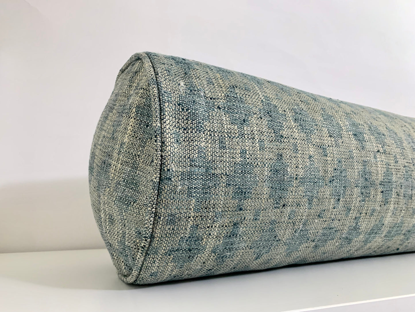 Bohemian Azure Pillow Cover - Available in Bolster, Throw, Lumbar, and Euro Sham Sizes Available