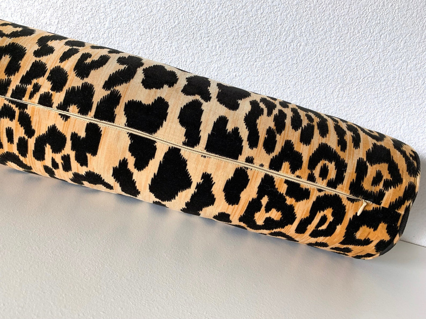 Ballard Designs Serengeti Leopard Pillow Cover - Long Lumbar Throw Bolster Pillow Cover