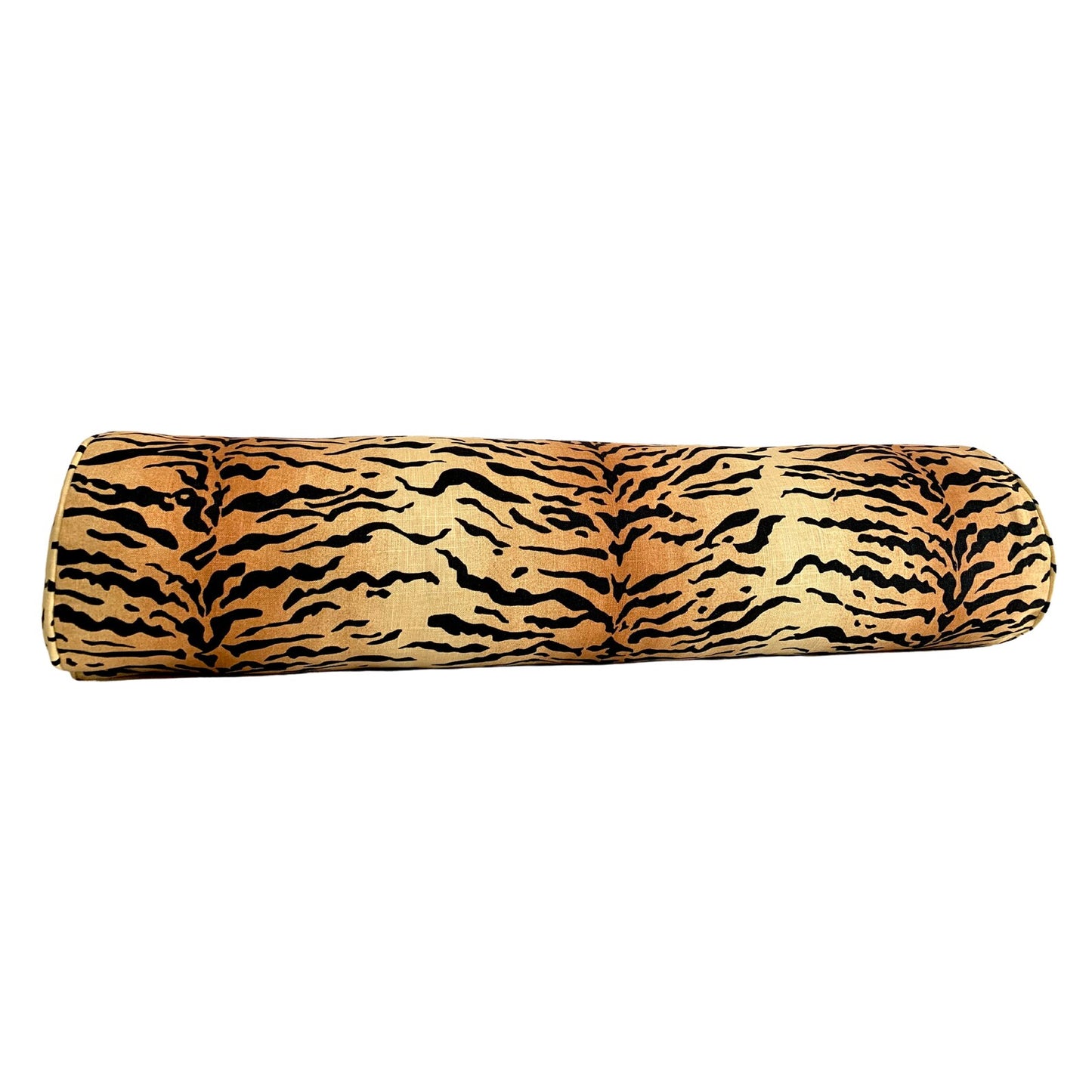 Vern Yip Amber Bengal Tiger Stripe Pillow Cover - Available in Bolster, Lumbar, Throw, Euro Sham Sizes