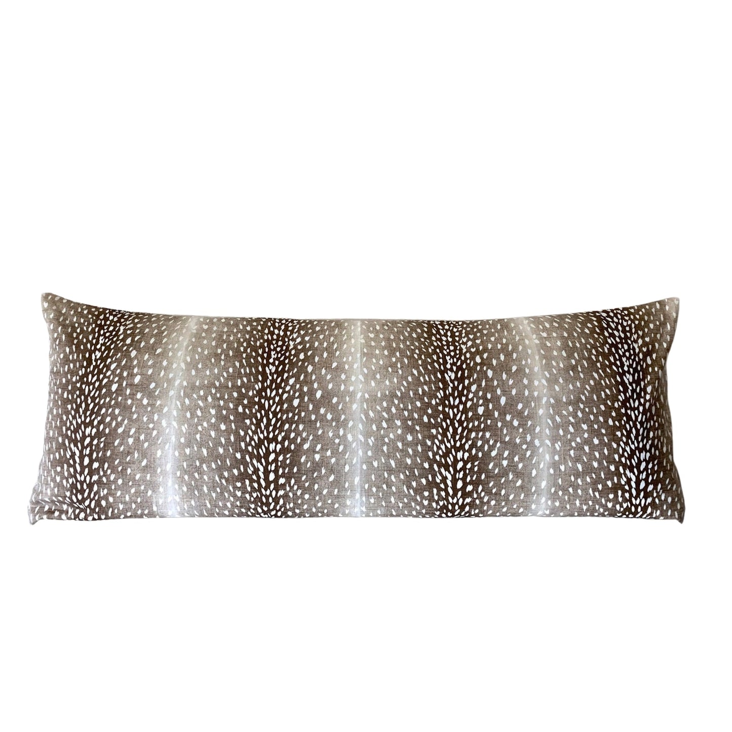 Ballard Designs Antelope Pillow Cover in Cocoa - Available in a variety of Pillow Styles - Linen Body Pillow Cover - Antelope Bolster Pillow - Antelope Lumbar Pillow - Antelope Throw Pillow Cover