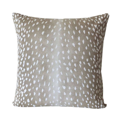Vern Yip Authentic Antelope Pillow Cover in Fawn - Available in Multiple Sizes and Pillow Styles