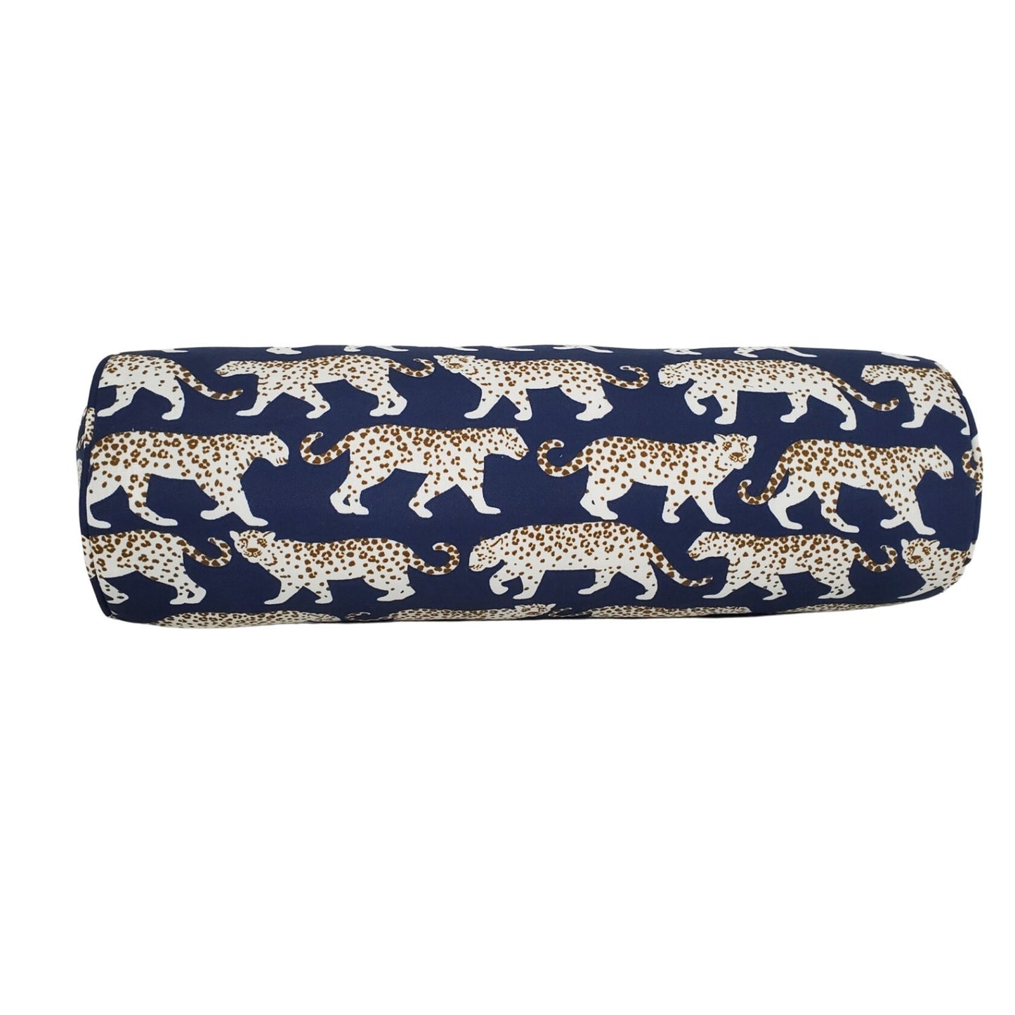 Walking on the Wild Side Outdoor Pillow Cover in Navy - OEKO TEX Sustainable / Available in Throw, Lumbar, Bolster Pillow Covers