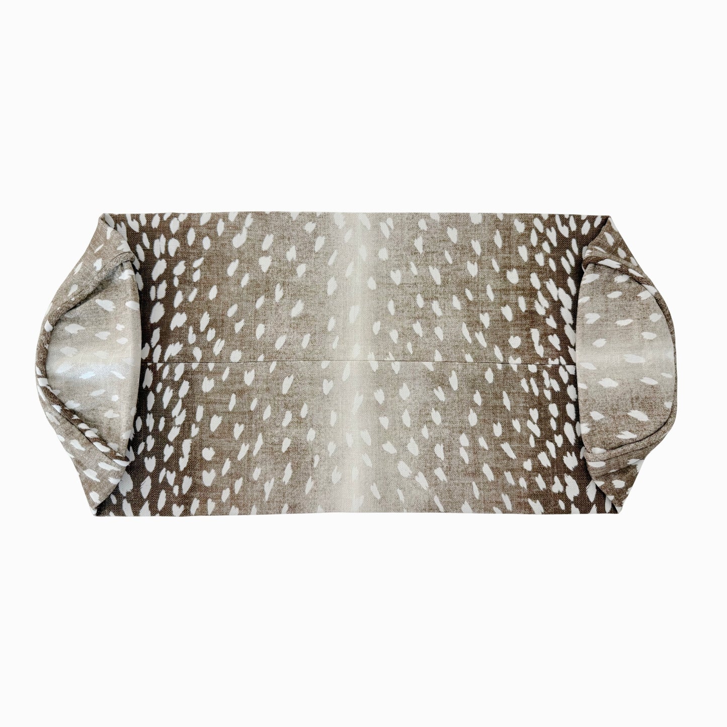 Ballard Designs Antelope Bolster Pillow Cover in Cocoa - 6x20  | 30% off