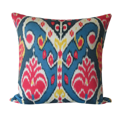 20x20 Tribal Ikat Pillow Cover in Gemstone  | 30% off