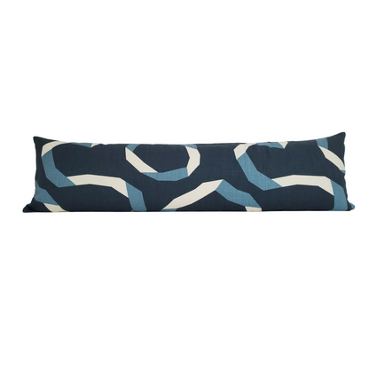 30% off Dwell Studio Modern Geometric Ribbon Extra Long Lumbar Cover - 14x48 Long Lumbar Pillow Cover