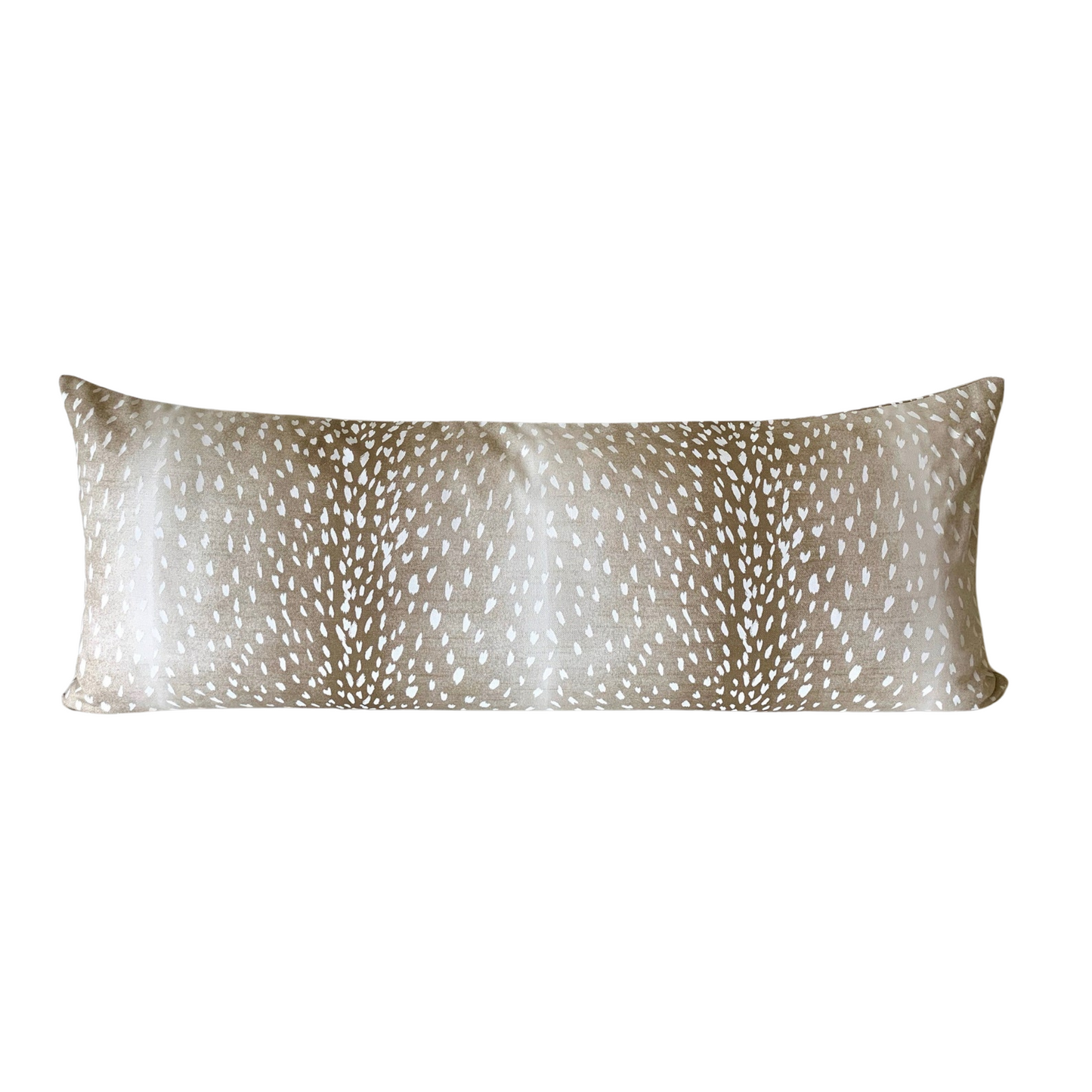 30% off Antelope Lumbar Pillow Cover in Fawn -  14 x 36 Large Lumbar Pillow Cover - 100% Cotton