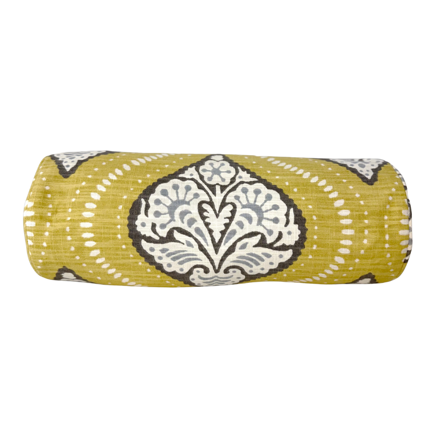 Dwell Studio Ogee Bolster Pillow Cover in Dandelion - 6x16  | 30% off
