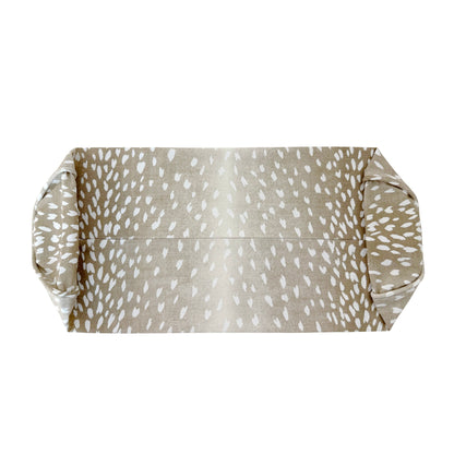 Antelope Bolster Pillow Cover in Fawn - 6x20 - Cotton | 30% off