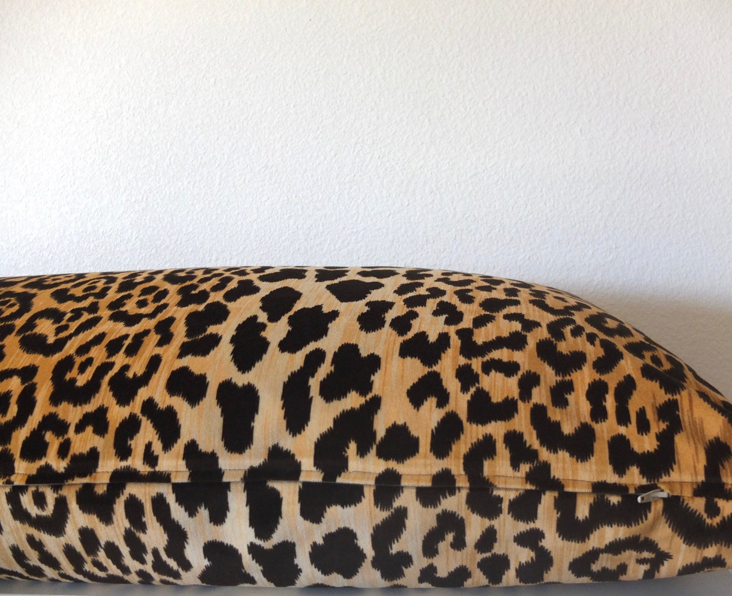 Ballard Designs Serengeti Leopard Pillow Cover - Long Lumbar Throw Bolster Pillow Cover