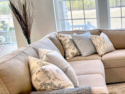 15x15 Ballard Designs Becca Cloud Throw Pillow Cover - Fits 16x16 Pillow Insert - 25% off