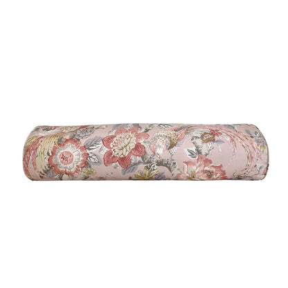 30% off Parisian Romantic Floral Bolster Pillow Cover - 9x36 King Bed Bolster Pillow Cover