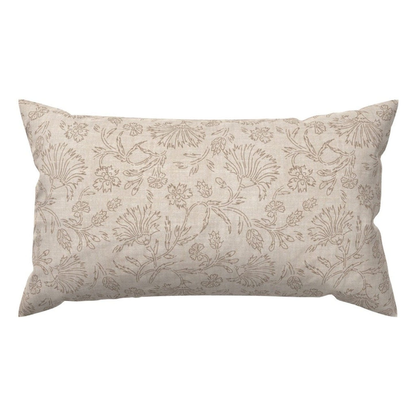 Floral Kalami Lumbar Pillow Cover - 14x36 Lumbar Cover | 30% off