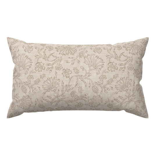 Floral Kalami Lumbar Pillow Cover - 14x36 Lumbar Cover | 30% off
