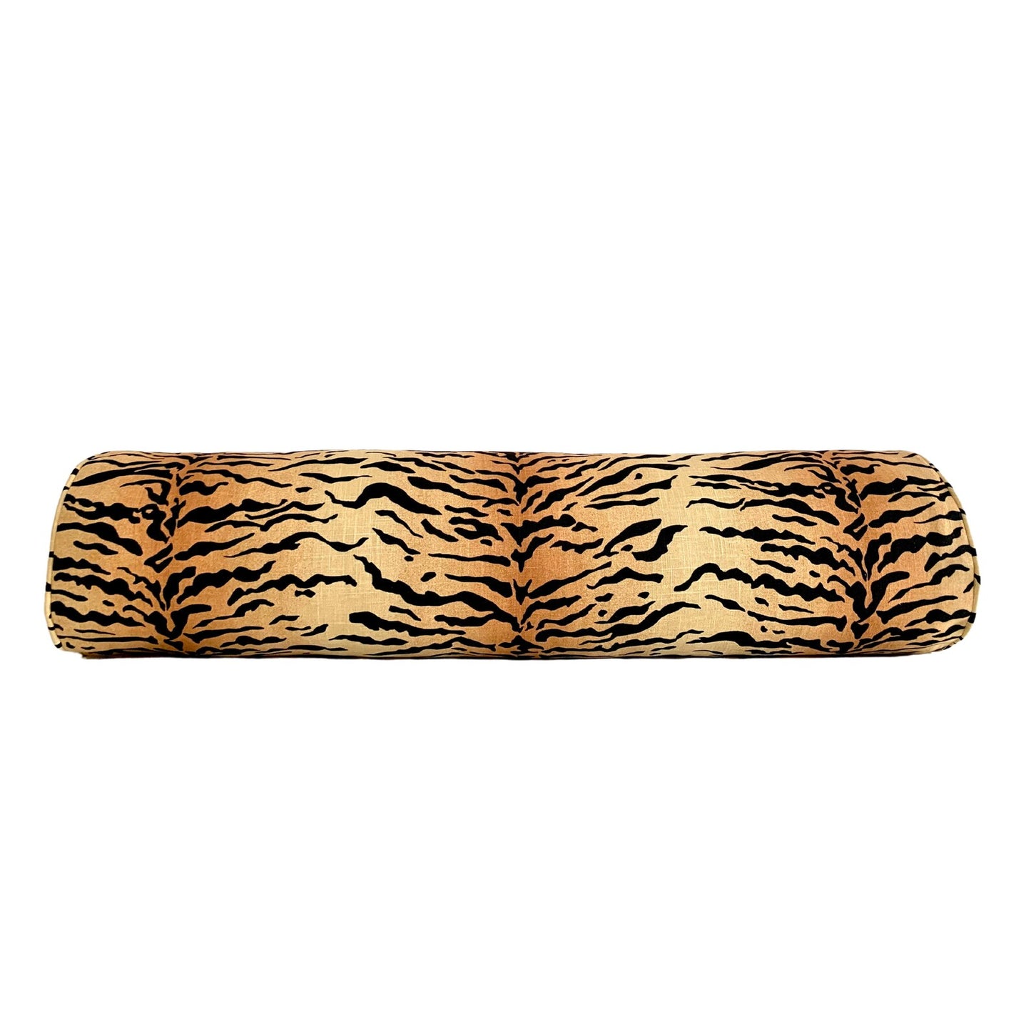 Vern Yip Amber Bengal Tiger Stripe Pillow Cover - Available in Bolster, Lumbar, Throw, Euro Sham Sizes