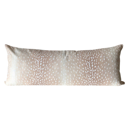 Ballard Designs Antelope Blush Pink - 16x24 Lumbar Pillow Cover | 25% Off